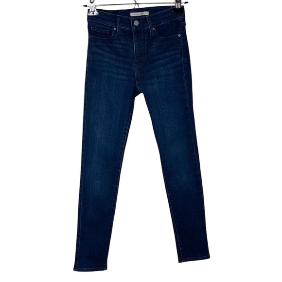 J Brand Olympia Skinny Jeans Jeggings Dark Wash Denim Size 25 - Picture 1 of 16